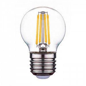Лампа светодиодная Фарлайт FAR000128 G45 11 Вт 2700 К Е27 нитевидная прозрачная шар