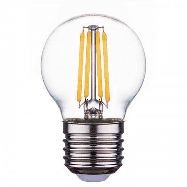 Лампа светодиодная Фарлайт FAR000129 G45 11Вт 4000К Е27 нитевидная прозрачная шар