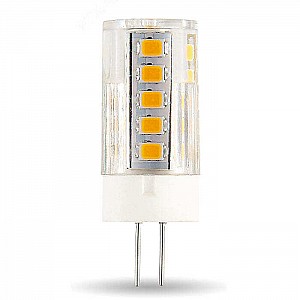 Лампа светодиодная Gauss LED Elementary 10724 G4 12V 4W 400lm 4100К керамика