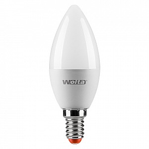 Лампа светодиодная Wolta 25SC7.5E14 Свеча C37 7.5Вт 4000К Е14