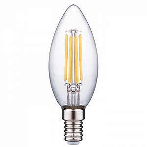Лампа светодиодная Фарлайт FAR000122 C35 11Вт 2700К Е14 нитевидная прозрачная свеча