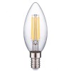Лампа светодиодная Фарлайт FAR000028 C35 7Вт 4000К Е14 нитевидная прозрачная свеча