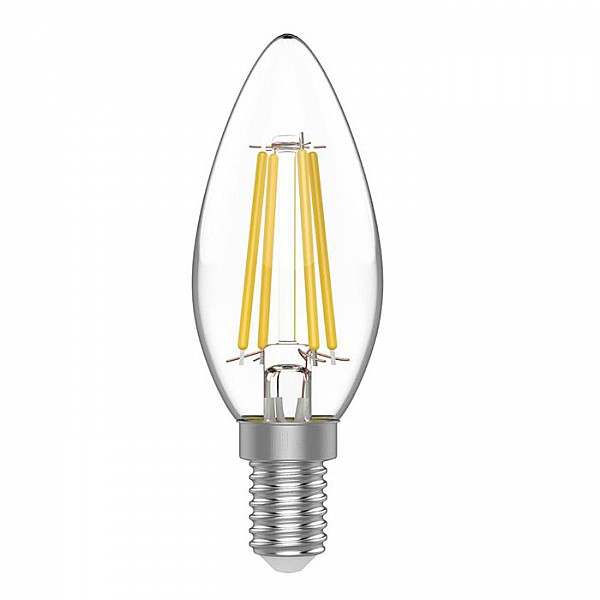 Лампа светодиодная Horizont LED-F C37 4W 4000K E14 филамент