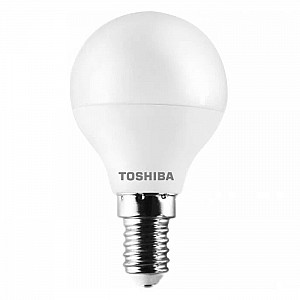 Лампа светодиодная Toshiba Golf G45 7W 4000K CRI80 ND E14 60W