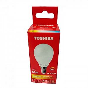 Лампа светодиодная Toshiba Golf G45 7W 4000K CRI80 ND E14 60W. Изображение - 1