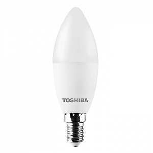 Лампа светодиодная Toshiba Candle 4.7W 4000K CRI80 ND E14 40W
