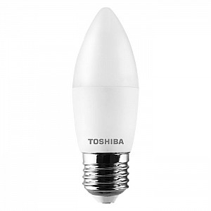 Лампа светодиодная Toshiba Candle C39 7W 4000K CRI80 ND E27 60W