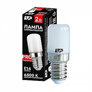 Лампа светодиодная ETP 37105 для холодильников НР-2 2W ST18 E14 6500K