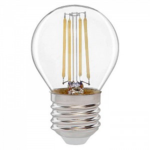 Лампа светодиодная General 649910 GLDEN-G45S-10-230-E27-4500 филаментная
