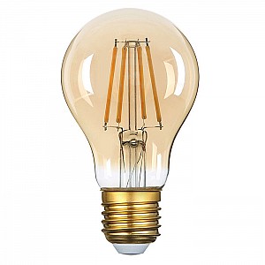 Лампа светодиодная General 661413 GLDEN-A60S-10-230-E27-2700 Золотая филаментная