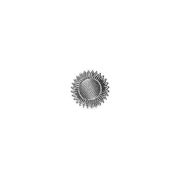 Элемент декоративный штампованный цветок 14.083.04-Т