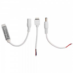 Мини-контроллер Apeyron Electrics 04-18 RGB 12/24В 72/144Вт 3 канала*2 А RF пульт кнопочный