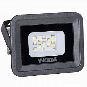 Прожектор Wolta WFL-10W/06 LED 5700K 10Вт SMD IP65 900Лм черный