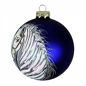 Шар стеклянный декорированный Декарт в54 100 мм. Изображение - 1