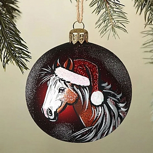 Шар стеклянный декорированный Декарт в50 100 мм. Изображение - 4