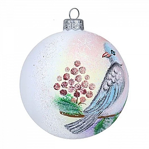 Шар стеклянный декорированный Декарт в36 100 мм. Изображение - 1