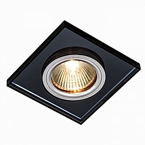 Светильник MaxLight Crystal 51 Black МR16 ограненное стекло черный