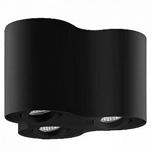 Светильник Lightstar Binoco HP16Х3 052037 черный в комплекте