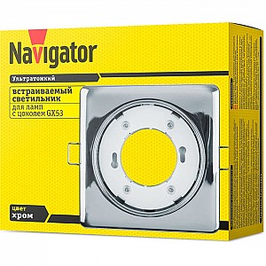 Светильник Navigator 14 214 NGX-S2-003-GX53 поворотный хром. Изображение - 2