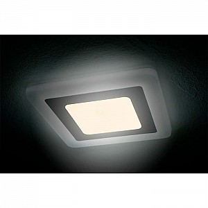 Светильник светодиодный Truenergy Color 10271 3+2W квадрат желтый с подсветкой. Изображение - 3