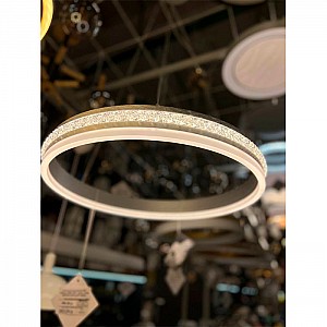 Светильник светодиодный Feron Shinning Ring-41697 AL5888 60W 4200Lum 4000K IP20 серебро. Изображение - 1