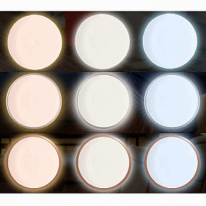 Светильник светодиодный Фарлайт FAR002055 СПО Луна 60Вт 2700К/4000К/6500К IP54 белый. Изображение - 1