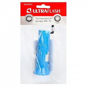 Фонарь Ultraflash 828-TH голубой 1LED 1 режим. Изображение - 1