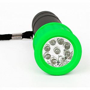 Фонарь Ultraflash LED15001-C зеленый с черным 9LED. Изображение - 3