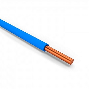 Провод Автопровод ПуВ 1*10.0 синий/белый