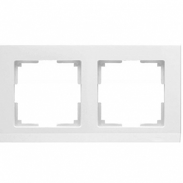 Рамка Werkel Stark WL04-Frame-02/W0021801-white 2 поста белый