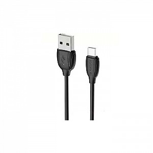 USB-кабель hoco Borofone BX19 для MicroUSB зарядки и синхронизации черный