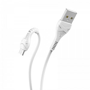 USB-кабель hoco X37 для MicroUSB зарядки и синхронизации белый