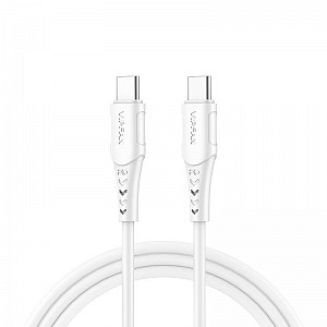 USB-кабель Vipfan P05 Type-C-Type-C Cable 60W 1 м белый