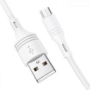USB-кабель hoco Borofone BX43 для Micro белый 1 м