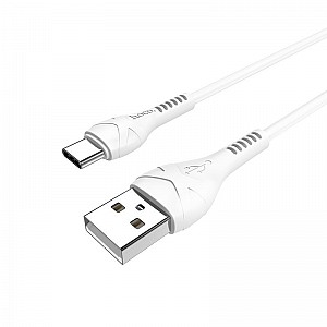 USB-кабель hoco X37 для Type-C зарядки и синхронизации белый 1 м