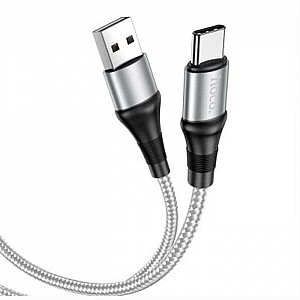 USB-кабель hoco X50 для Type-C серый для синхронизации и быстрого заряда 1 м