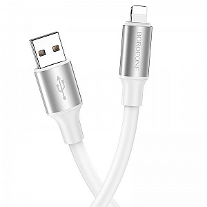 USB-кабель hoco Borofone BX82 86141 для Lightning PD сверхтолстый белый 1 м