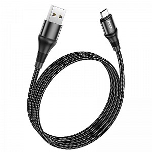 USB-кабель hoco X50 34211 для Micro черный 1 м