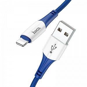 USB-кабель hoco X70 для Lightning синий 1 м