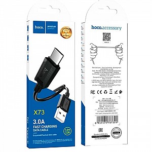 USB-кабель hoco X73 для Type-C черный 1 м. Изображение - 1