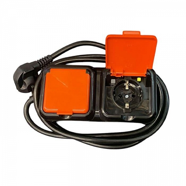 Удлинитель Bylectrica У16-334 2 гнезда с заземлением 1.7 м