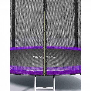 Батут Atlas Sport 8ft Basic purple 252 см пружинный с защитной сеткой и лестницей. Изображение - 2