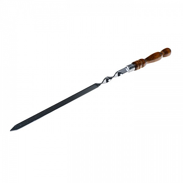 Шампур 69635 код 271559 металлический с деревянной ручкой 56.5 см