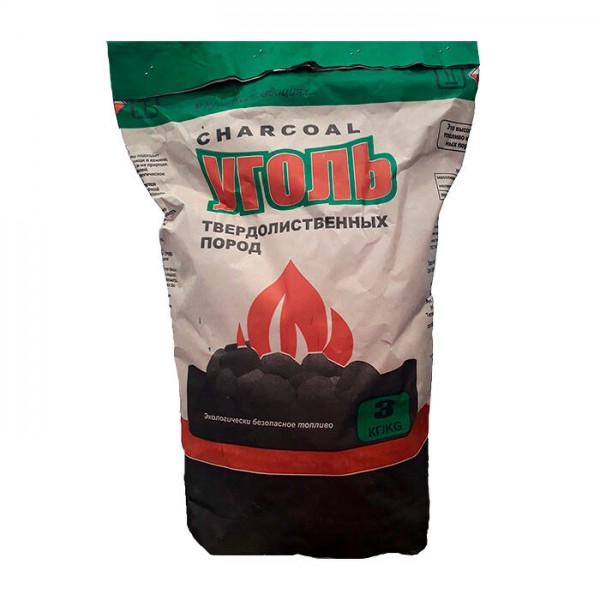 Уголь древесный Charcoal 3 кг