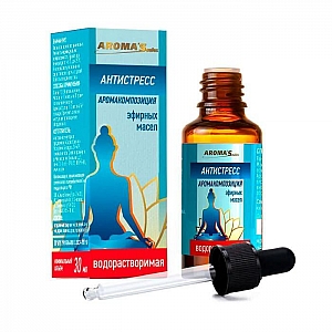 Аромакомпозиция масел эфирных Aroma Saules Антистресс водорастворимая 30 мл. Изображение - 1