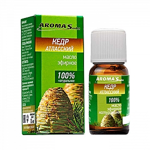 Масло эфирное Aroma Saules Кедр Атласский 10 мл
