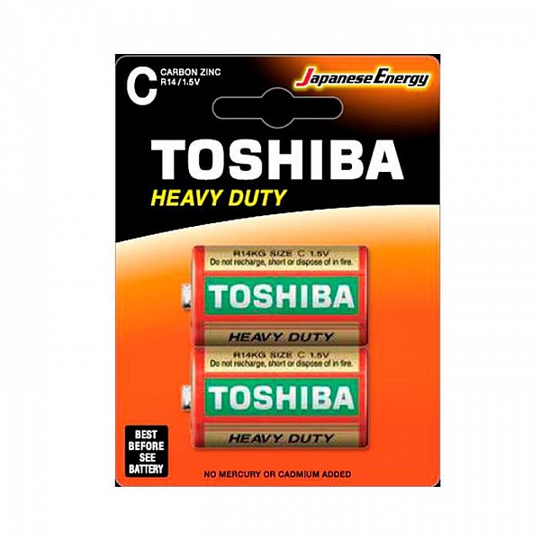 Батарейка Toshiba Heavy Duty R14KG BP-2TGTE SS солевая