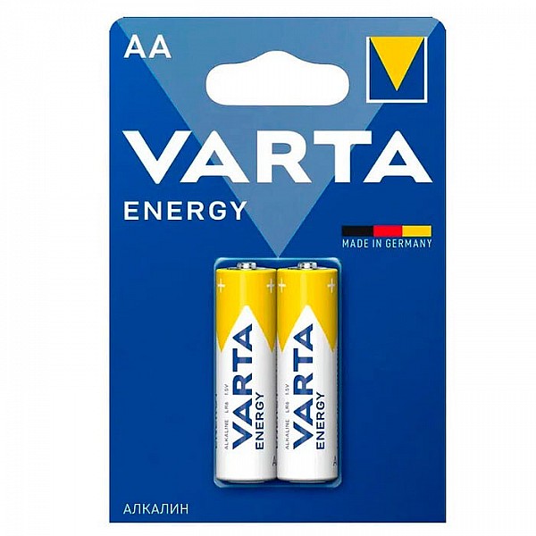 Батарейка Varta Energy AA LR6 алкалиновая 2 шт