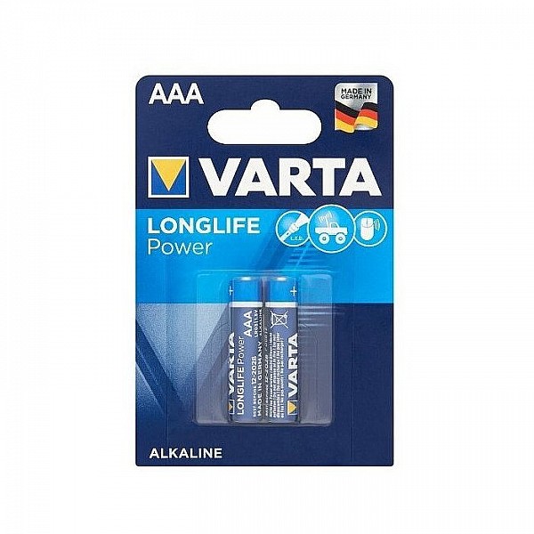 Батарейка Varta Longlife 2 AAA 1.5V LR03 алкалиновая