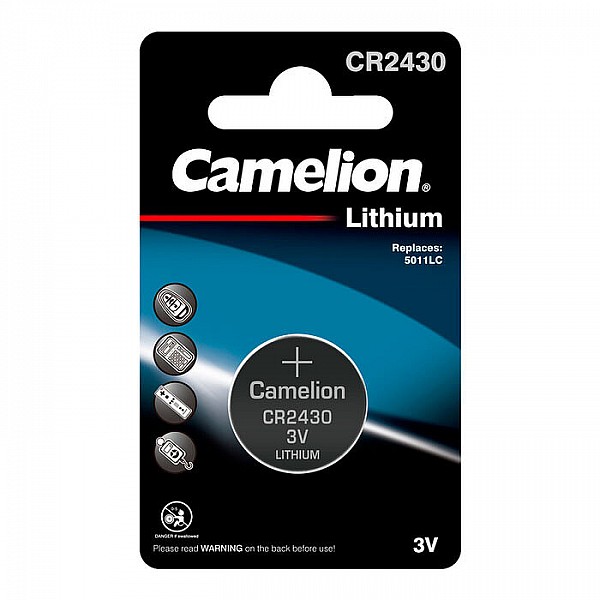 Батарейка Camelion CR2430-BP1 3V